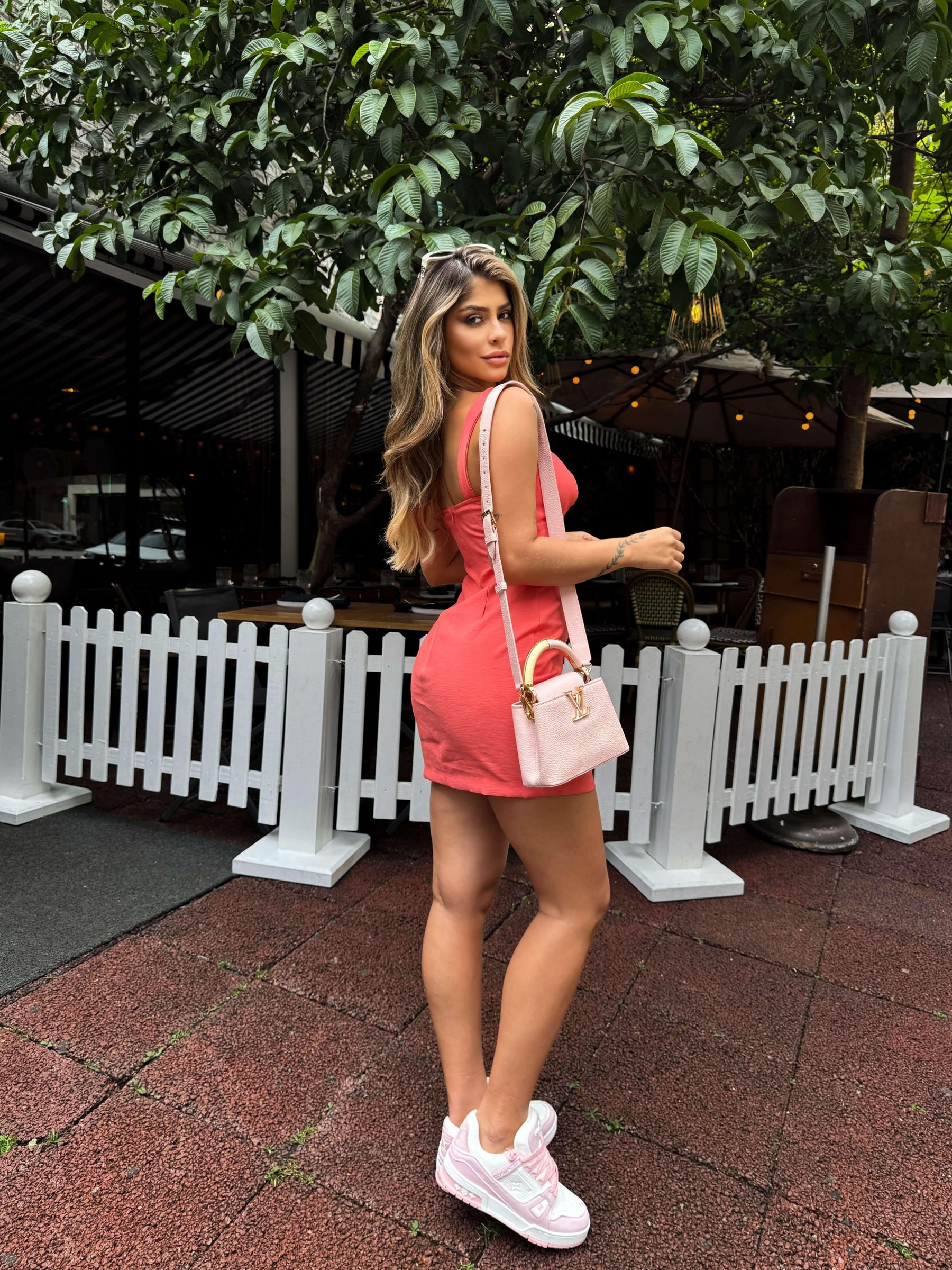 Vestido Monaco Goiaba