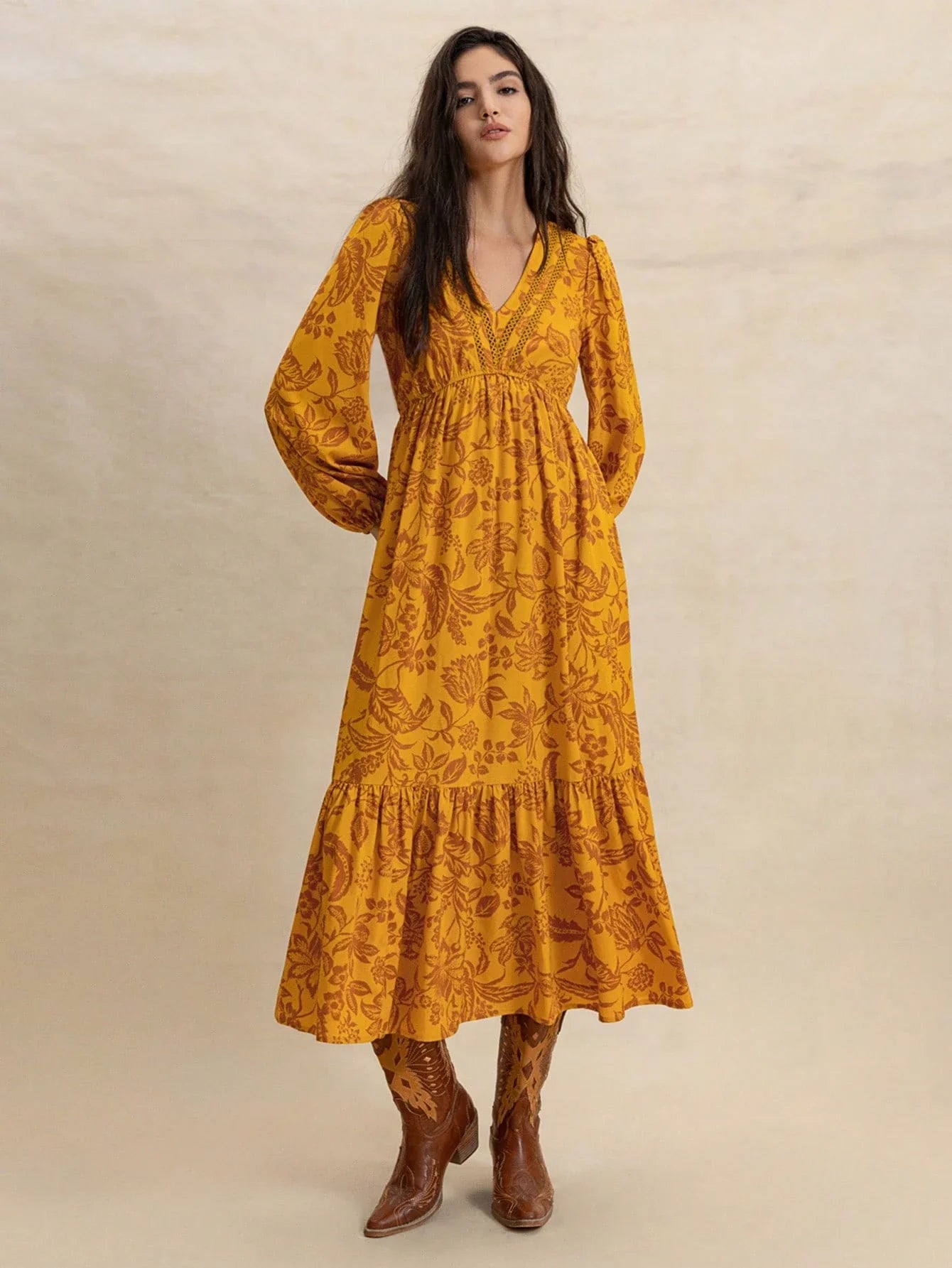 Vestido Provence - onde a liberdade floresce