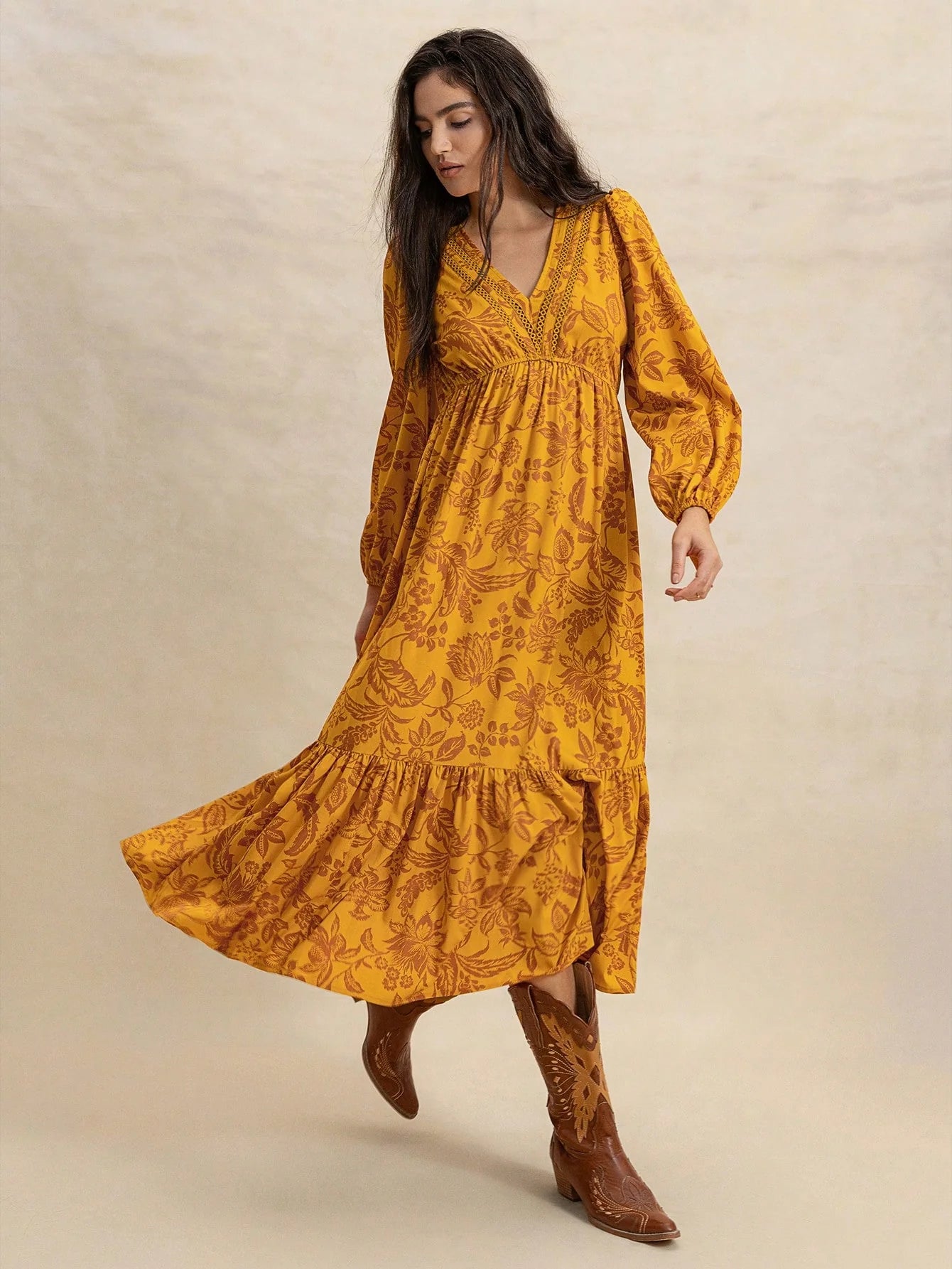 Vestido Provence - onde a liberdade floresce