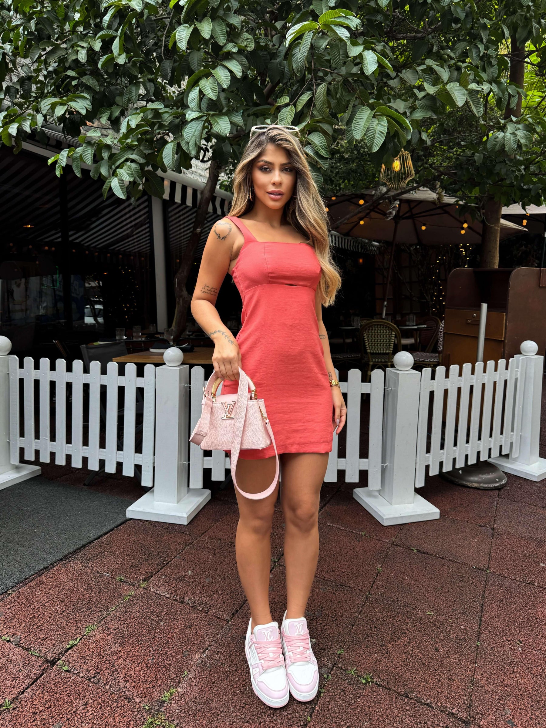 Vestido Monaco Goiaba