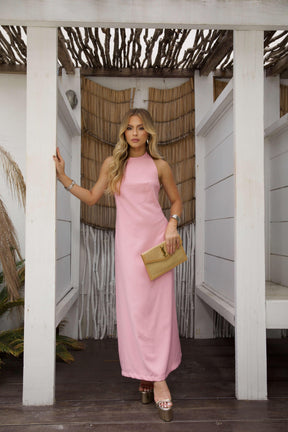 Vestido AYLA Rosa Bebê