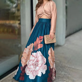 Conjunto Feminino Blusa e Saia Levitan